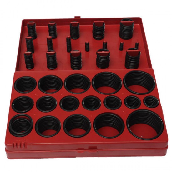 419 Pieces Rubber O Ring Seal Plumbing Garage Assortment Set With Case