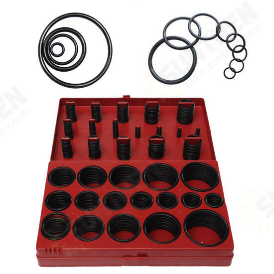 419 Pieces Rubber O Ring Seal Plumbing Garage Assortment Set With Case