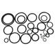 419 Pieces Rubber O Ring Seal Plumbing Garage Assortment Set With Case