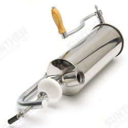 4L 304 Stainless Steel Sausage Stuffer Maker Meat Filler Machine Vertical Speed 4L 304 Stainless Steel Sausage Stuffer Maker Meat Filler Machine Vertical Speed