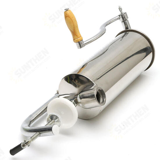 4L 304 Stainless Steel Sausage Stuffer Maker Meat Filler Machine Vertical Speed 4L 304 Stainless Steel Sausage Stuffer Maker Meat Filler Machine Vertical Speed