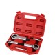 4PCS Set 9-27mm Heavy-Duty Nuts Splitter Tools Set Nut Breaker Tool Durable Portable Manual Remover Extractor Hand Splitting Tool