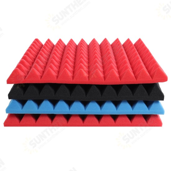 4Pcs 50x50x5cm Soundproofing Foam Acoustic Wall Panels Studio Soundproof Foam 4Pcs 50x50x5cm Soundproofing Foam Acoustic Wall Panels Studio Soundproof Foam