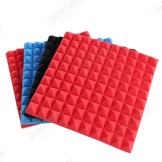 4Pcs 50x50x5cm Soundproofing Foam Acoustic Wall Panels Studio Soundproof Foam 4Pcs 50x50x5cm Soundproofing Foam Acoustic Wall Panels Studio Soundproof Foam