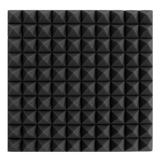 4Pcs 50x50x5cm Soundproofing Foam Acoustic Wall Panels Studio Soundproof Foam