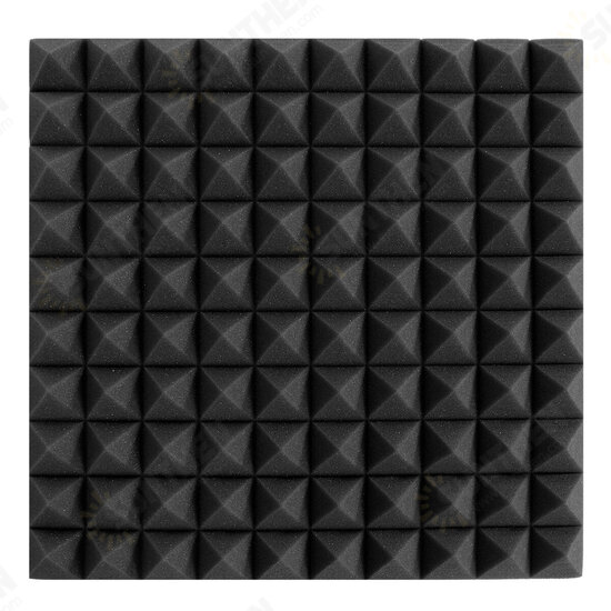 4Pcs 50x50x5cm Soundproofing Foam Acoustic Wall Panels Studio Soundproof Foam