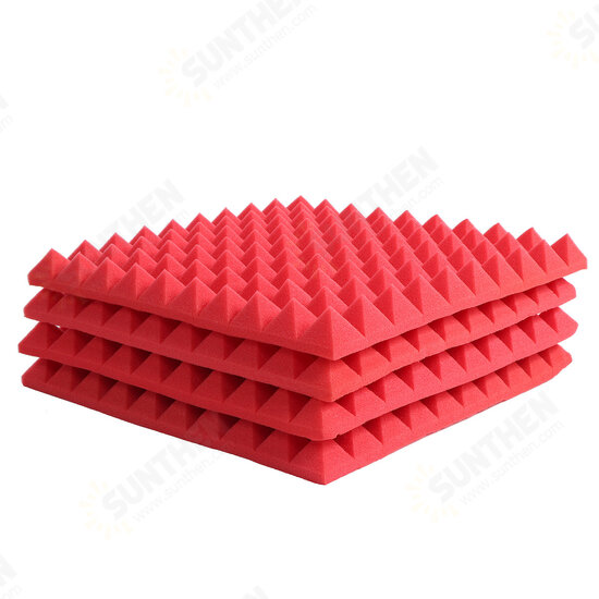4Pcs 50x50x5cm Soundproofing Foam Acoustic Wall Panels Studio Soundproof Foam 4Pcs 50x50x5cm Soundproofing Foam Acoustic Wall Panels Studio Soundproof Foam