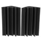 4Pcs Corner Acoustic Bass Trap Acoustic Foam for Wall Soundproof Sponge Absorption