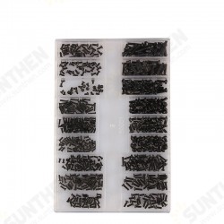 500Pcs Durable Mini Screw DIY Kit 18 Types Assemble Laptop Repair Screw Fastener 500Pcs Durable Mini Screw DIY Kit 18 Types Assemble Laptop Repair Screw Fastener