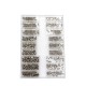 500Pcs Durable Mini Screw DIY Kit 18 Types Assemble Laptop Repair Screw Fastener 500Pcs Durable Mini Screw DIY Kit 18 Types Assemble Laptop Repair Screw Fastener