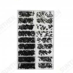 500Pcs Durable Mini Screw DIY Kit 18 Types Assemble Laptop Repair Screw Fastener 500Pcs Durable Mini Screw DIY Kit 18 Types Assemble Laptop Repair Screw Fastener