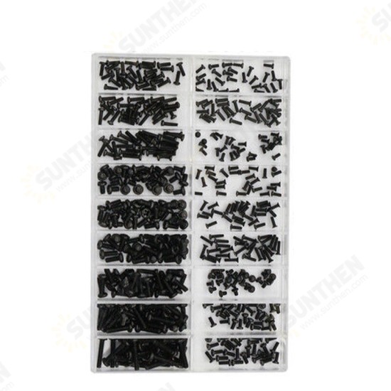 500Pcs Durable Mini Screw DIY Kit 18 Types Assemble Laptop Repair Screw Fastener 500Pcs Durable Mini Screw DIY Kit 18 Types Assemble Laptop Repair Screw Fastener