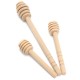 50pcs Wooden Jam Honey Dipper Wood Stirring Rod Stick Spoon Dip Drizzler 8/10/16cm