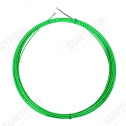 5/10/15/20/25/30/50m Electrical Fish Tape Cable Push Puller Rodder POM Wire 4mm 5/10/15/20/25/30/50m Electrical Fish Tape Cable Push Puller Rodder POM Wire 4mm
