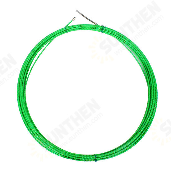 5/10/15/20/25/30/50m Electrical Fish Tape Cable Push Puller Rodder POM Wire 4mm