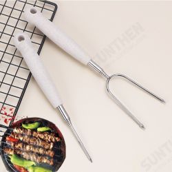 5PCS Telescoping Roasting Sticks Barbecue Spit Forks Sausage BBQ Barbecue Tool 5PCS Telescoping Roasting Sticks Barbecue Spit Forks Sausage BBQ Barbecue Tool
