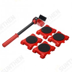 5Pcs Portable Furniture Lifter Mover Furniture Transport Set Tool Kits Iron 5Pcs Portable Furniture Lifter Mover Furniture Transport Set Tool Kits Iron