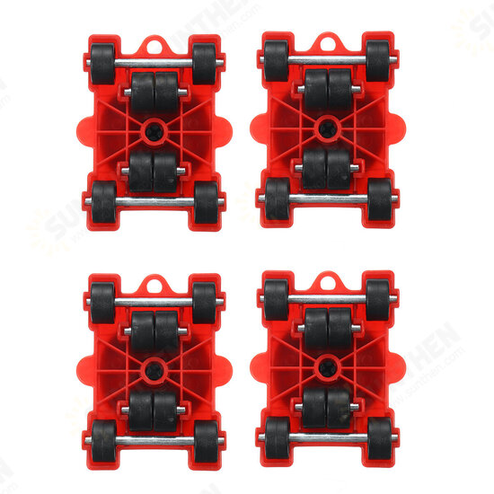 5Pcs Portable Furniture Lifter Mover Furniture Transport Set Tool Kits Iron