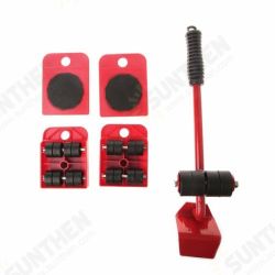 5pcs Furniture Mover Tool Set Furniture Transport Lifter Heavy Stuffs Moving Tool Wheeled Mover Roller Bar Hand Tools set 5pcs Furniture Mover Tool Set Furniture Transport Lifter Heavy Stuffs Moving Tool Wheeled Mover Roller Bar Hand Tools set