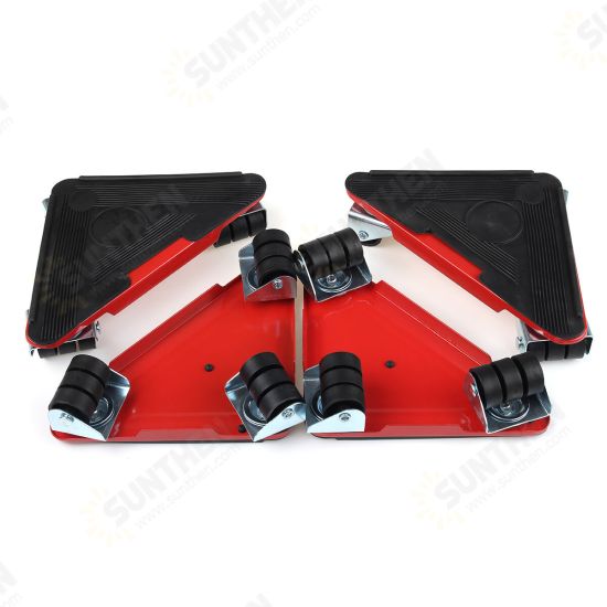 5pcs Heavy Duty Furniture Slider Lifter Movers Tool Kit Roller Transport Trolley 5pcs Heavy Duty Furniture Slider Lifter Movers Tool Kit Roller Transport Trolley