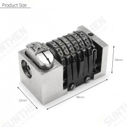 6 Digits Backward Letterpress Numbering Machine 6 Digits Backward Letterpress Numbering Machine