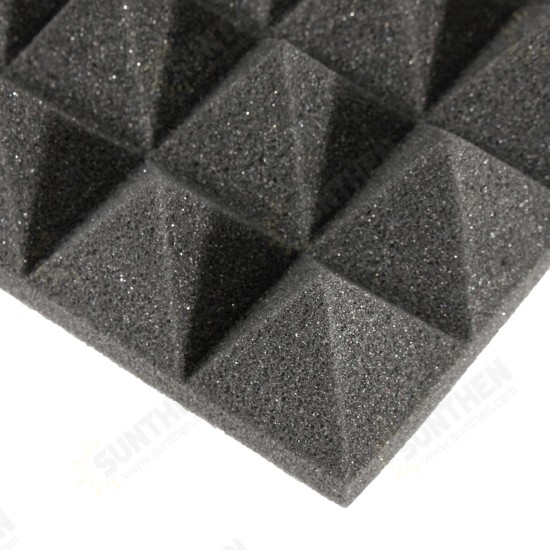 6Pcs 45x45x5cm Sound-absorbing Cotton Soundproof Cotton Foam Wall Muffler Spong 6Pcs 45x45x5cm Sound-absorbing Cotton Soundproof Cotton Foam Wall Muffler Spong