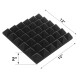 6Pcs Acoustic Foam Studio Soundproofing Foam Wedges Wall Tiles 12 x 12 x 2inch