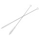 7PCS Premium Stainless Steel Metal Drinking Straw Reusable Straws Set With Cleaner Brushes 7PCS Premium Stainless Steel Metal Drinking Straw Reusable Straws Set With Cleaner Brushes