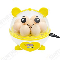 9 Eggs Incubator Chicken Digital Automatic LED Science Kids Home Experiment Tools 9 Eggs Incubator Chicken Digital Automatic LED Science Kids Home Experiment Tools
