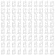900PCS Tile Leveling Spacer System Tool Kit Wedge + Clips Locator Without Plier