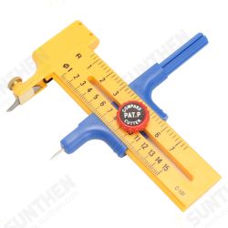 Adjustable Compass Circle Cutter Dia 10mm-150mm Rubber Paper Cut Leather Tool Adjustable Compass Circle Cutter Dia 10mm-150mm Rubber Paper Cut Leather Tool