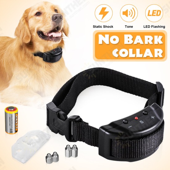 Anti Bark No Barking Remote Electric Shock Vibration Dog Pet Training Collar Anti Bark No Barking Remote Electric Shock Vibration Dog Pet Training Collar