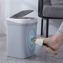 Automatic Intelligent Sensor Trash Bin Household Living Room Kitchen Bedroom Bathroom Trash Plastic Bin Automatic Intelligent Sensor Trash Bin Household Living Room Kitchen Bedroom Bathroom Trash Plastic Bin