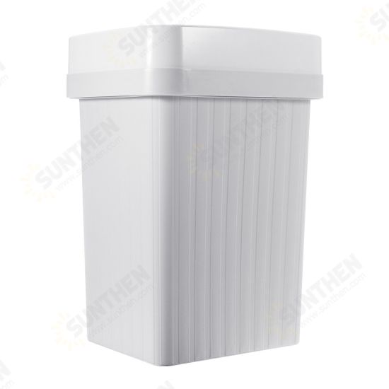 Automatic Intelligent Sensor Trash Bin Household Living Room Kitchen Bedroom Bathroom Trash Plastic Bin