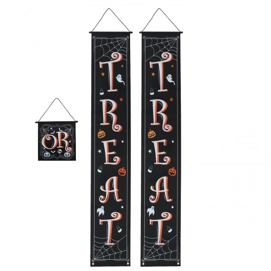 Banner of Door Curtain and Ghost Festivals Couplet Outdoor Decoration