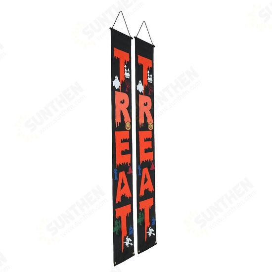 Banner of Door Curtain and Ghost Festivals Couplet Outdoor Decoration