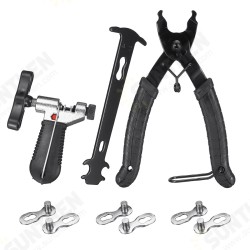 Bicycle Chain Tools Mountain Bike Chain Caliper Chain Cutter Chain Removal Tool Magic Buckle Pliers Tools Bicycle Chain Tools Mountain Bike Chain Caliper Chain Cutter Chain Removal Tool Magic Buckle Pliers Tools
