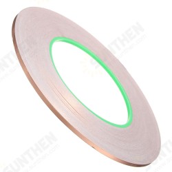 Copper Foil Tape 3mmx50m Conductive Adhesive Conductive Shielded Tape Copper Foil Tape 3mmx50m Conductive Adhesive Conductive Shielded Tape