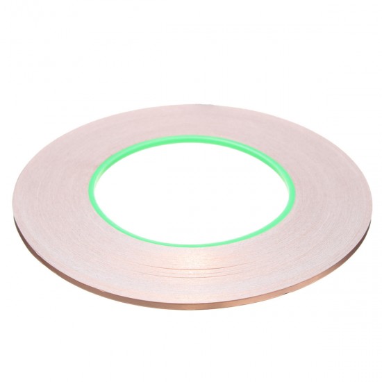 Copper Foil Tape 3mmx50m Conductive Adhesive Conductive Shielded Tape