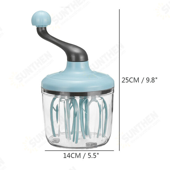 Cream Whisk Manual Household Cake Milk Frother Egg Flicker Artifact Semi-automatic Small Whisk