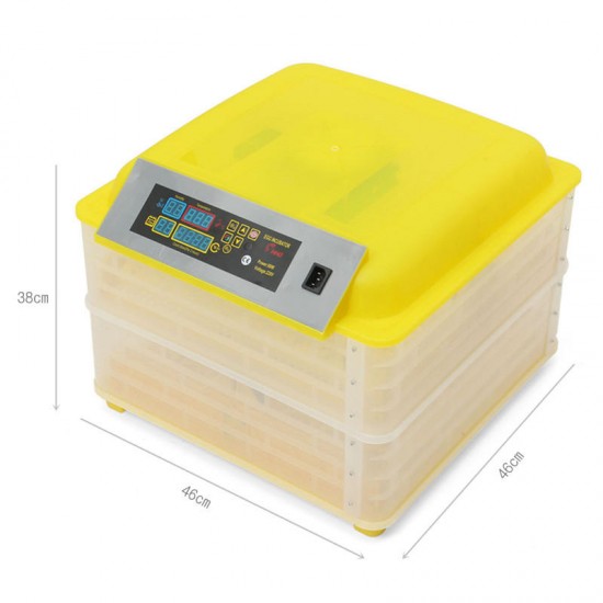 Digital Automatic 112 Eggs Incubator Egg Hatching Machine Incubator US EU Plug