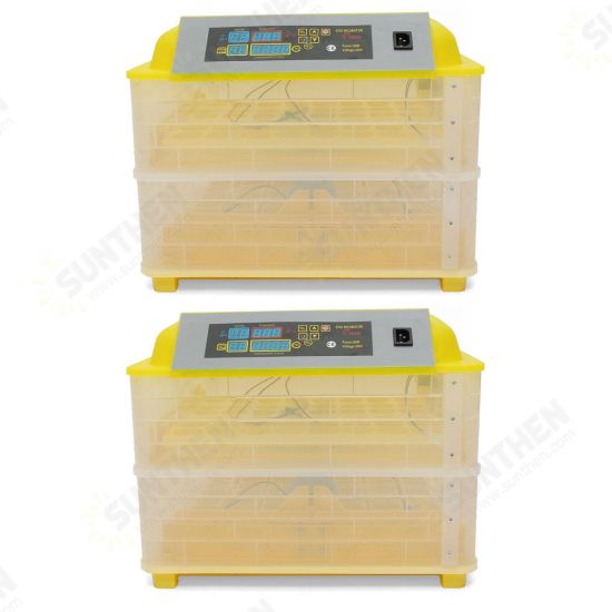 Digital Automatic 112 Eggs Incubator Egg Hatching Machine Incubator US EU Plug