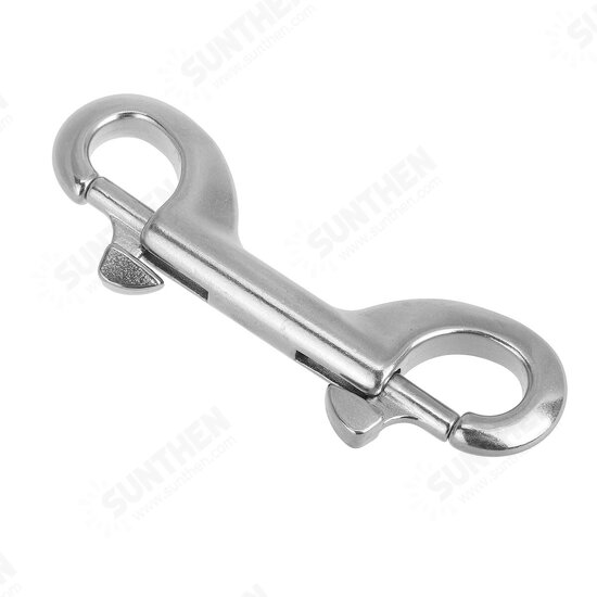 Double End Bolt Snap 316 Stainless Steel Hook Marine Grade Diving Clips Snap Key Double End Bolt Snap 316 Stainless Steel Hook Marine Grade Diving Clips Snap Key