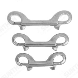 Double End Bolt Snap 316 Stainless Steel Hook Marine Grade Diving Clips Snap Key Double End Bolt Snap 316 Stainless Steel Hook Marine Grade Diving Clips Snap Key