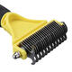 Double Sides Pet Dog Fur Brush Comb Dog Cat Grooming Deshedding Trimmer Tool Pet Rake 12/23 Blades Double Sides Pet Dog Fur Brush Comb Dog Cat Grooming Deshedding Trimmer Tool Pet Rake 12/23 Blades