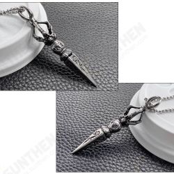 EDC Self defensee Gear TitanIium Steel Necklace Knife Beads Pendant Paracord Outdoor DIY Decorations Outdoor Personal Safety Tool EDC Self defensee Gear TitanIium Steel Necklace Knife Beads Pendant Paracord Outdoor DIY Decorations Outdoor Personal Safety Tool