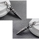 EDC Self defensee Gear TitanIium Steel Necklace Knife Beads Pendant Paracord Outdoor DIY Decorations Outdoor Personal Safety Tool EDC Self defensee Gear TitanIium Steel Necklace Knife Beads Pendant Paracord Outdoor DIY Decorations Outdoor Personal Safety Tool