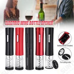 Electric Automatic Bottle Opener Corkscrew Bottle Opener Kit Electric Automatic Bottle Opener Corkscrew Bottle Opener Kit