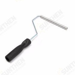 Fiberglass Roller Brush Aluminum Alloy Tool Defoaming Vertical Stripes Plastic Handle Fiberglass Roller Brush Aluminum Alloy Tool Defoaming Vertical Stripes Plastic Handle