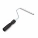Fiberglass Roller Brush Aluminum Alloy Tool Defoaming Vertical Stripes Plastic Handle Fiberglass Roller Brush Aluminum Alloy Tool Defoaming Vertical Stripes Plastic Handle